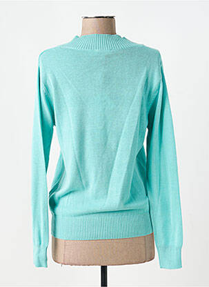 Pull col v manches longues bleu AGATHE & LOUISE femme