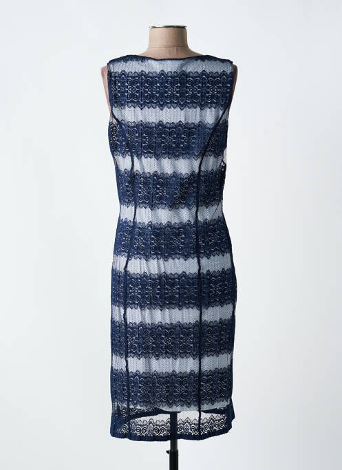 Robe mi-longue sans manche sans manche bleu GREGORY PAT femme