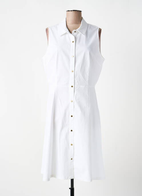 Robe mi-longue sans manche sans manche beige K-DESIGN femme