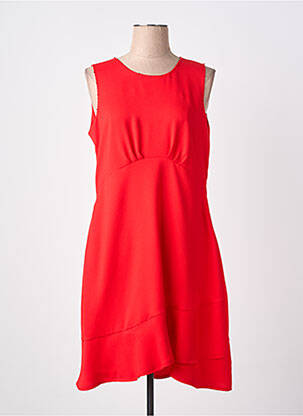 Robe mi-longue sans manche sans manche rouge EVA KAYAN femme