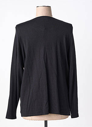Top stretch manches longues noir FRANCE RIVOIRE femme