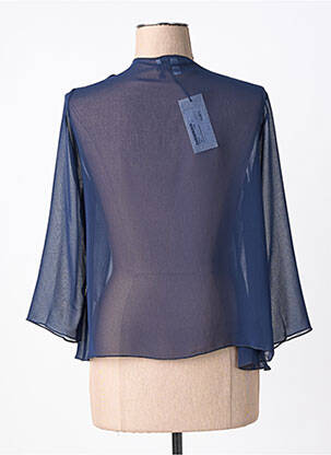Veste casual manches longues bleu GREGORY PAT femme