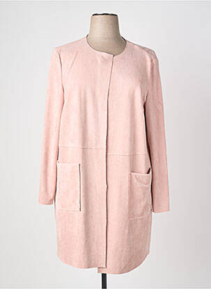 Veste casual col rond rose BETTY BARCLAY femme
