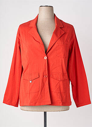 Blazer poches orange AGATHE & LOUISE femme