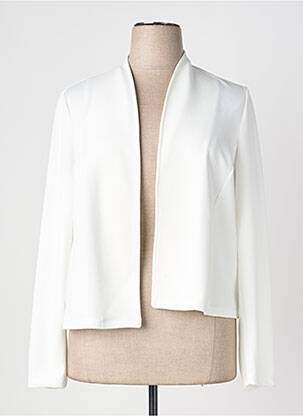 Veste casual coupe droite blanc GREGORY PAT femme