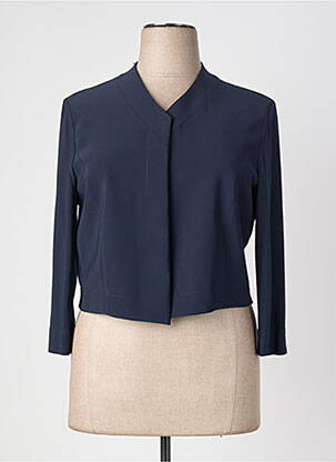 Veste casual manches longues bleu VERA MONT femme
