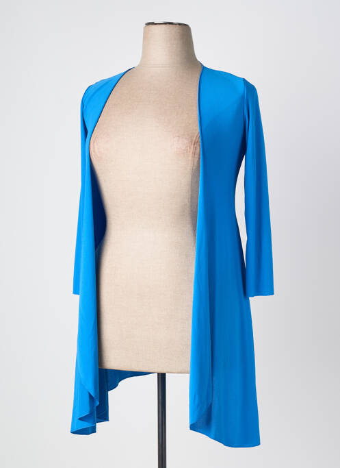 Gilet manches longues manches longues bleu RINASCIMENTO femme