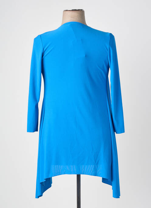 Gilet manches longues manches longues bleu RINASCIMENTO femme