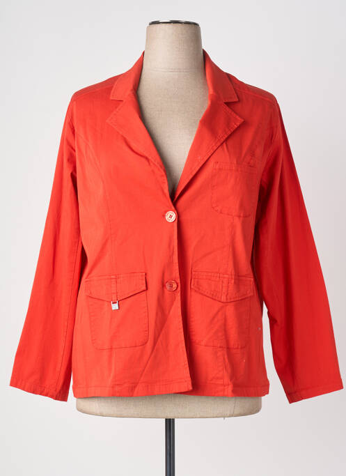 Blazer poches orange AGATHE & LOUISE femme