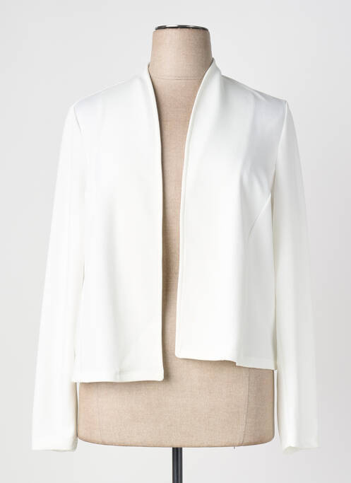 Veste casual coupe droite blanc GREGORY PAT femme
