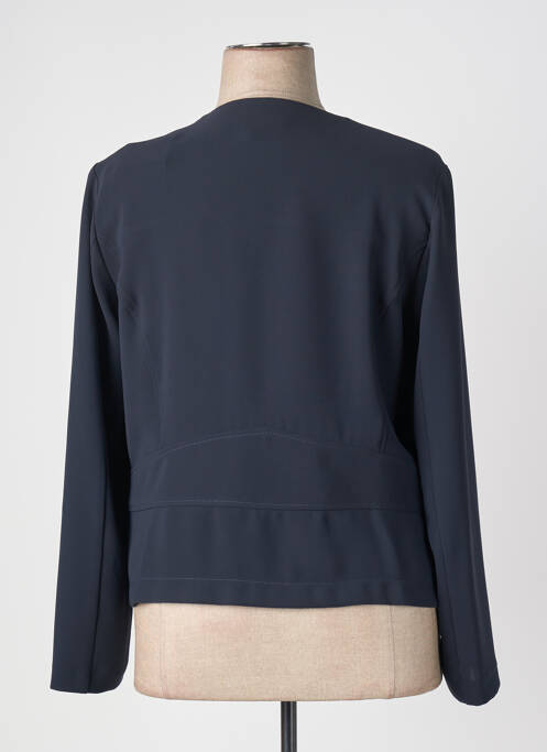 Veste casual col rond bleu DIANE LAURY femme