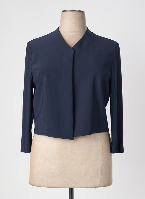 Veste casual manches longues bleu VERA MONT femme