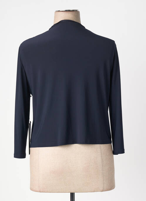 Gilet manches longues manches longues bleu VERA MONT femme