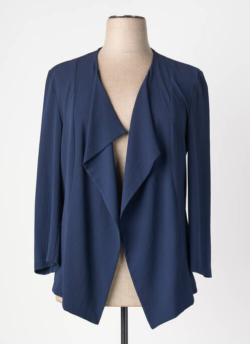 Veste casual coupe cintrée bleu DIAMBRE femme