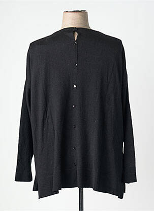 Pull stretch manches longues noir AGATHE & LOUISE femme