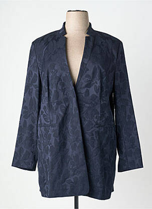 Blazer finition intérieure biaisée bleu BETTY BARCLAY femme