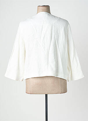 Veste chic tissage crêpe beige DIANE LAURY femme