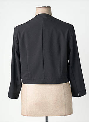 Boléro tissage crêpe noir DIAMBRE femme