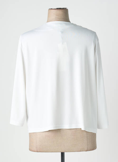 Boléro tissage crêpe beige GREGORY PAT femme