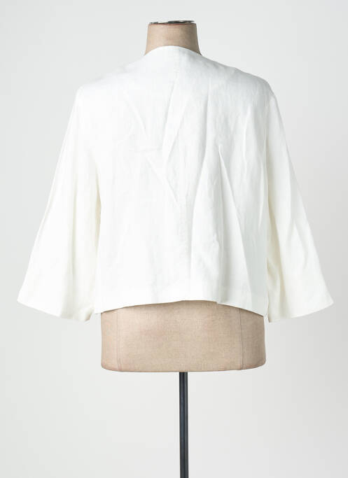 Veste chic tissage crêpe beige DIANE LAURY femme