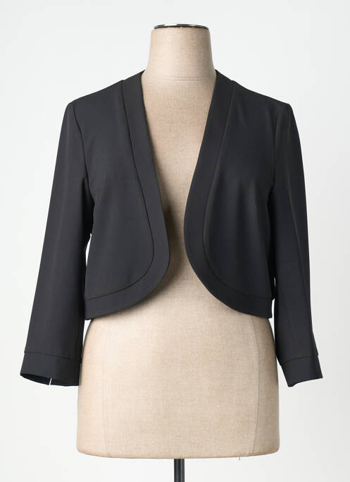 Boléro tissage crêpe noir DIAMBRE femme