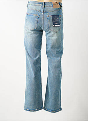 Jeans coupe droite stretch taille normale bleu TOXIK3 femme