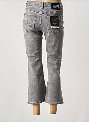 Jeans bootcut taille normale taille normale gris TOXIK3 femme