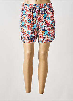Short coupe fluide taille normale orange EMI-JO femme