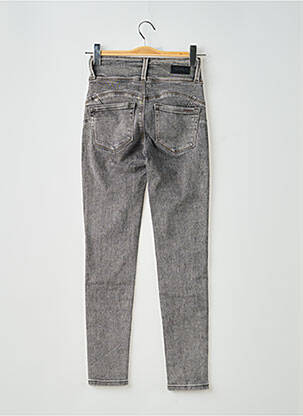 Jeans skinny taille haute taille haute gris TOXIK3 femme