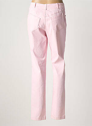 Pantalon slim tissage enduit taille normale rose QUATTRO femme