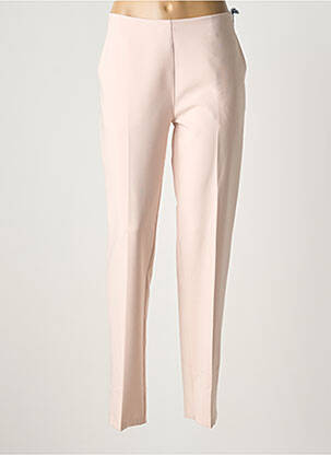Pantalon chino taille normale taille normale rose QUATTRO femme