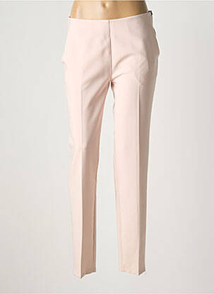Pantalon chino taille normale taille normale rose QUATTRO femme