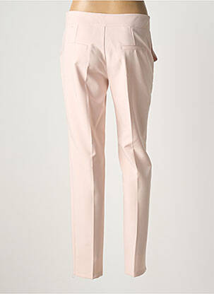 Pantalon chino taille normale taille normale rose QUATTRO femme