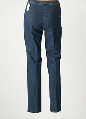 Jeans coupe droite stretch taille normale bleu QUATTRO femme