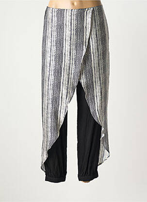 Pantalon slim stretch noir QUATTRO femme