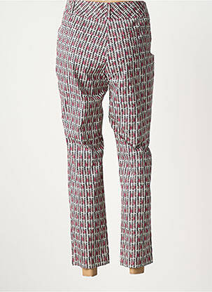 Pantalon 7/8 stretch taille normale rose QUATTRO femme