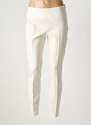 Pantalon slim taille normale taille normale beige QUATTRO femme