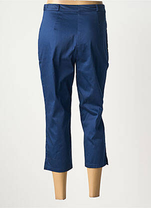 Pantacourt stretch taille normale bleu QUATTRO femme