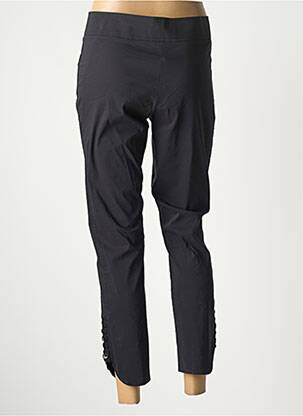 Pantalon 7/8 stretch taille normale noir QUATTRO femme