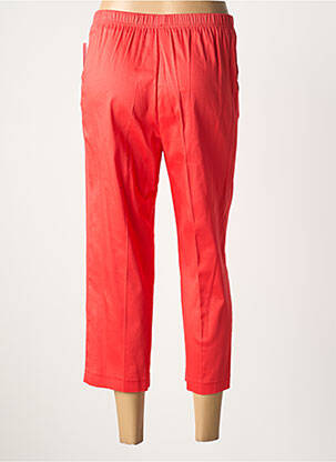 Pantacourt stretch taille normale orange QUATTRO femme