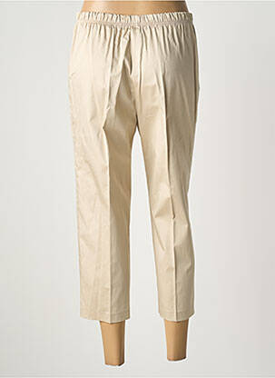 Pantacourt stretch taille normale beige QUATTRO femme