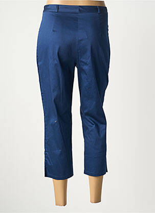 Pantacourt stretch taille normale bleu QUATTRO femme