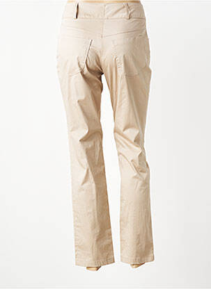 Pantalon 7/8 poches beige QUATTRO femme
