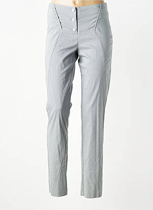 Pantalon slim poches gris QUATTRO femme