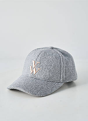 Casquette broderie gris VANESSA WU femme