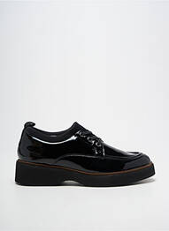 Derbies matière lisse talon de 4 à 6cm noir FUGITIVE BY FRANCESCO ROSSI femme