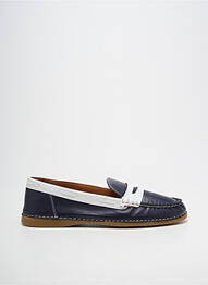 Mocassins voute plantaire talon plat jusqu'à 3cm bleu ALENOA femme