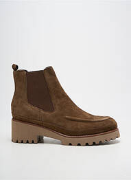 Bottines/boots talon bas talon de 4 à 6cm marron FUGITIVE BY FRANCESCO ROSSI femme