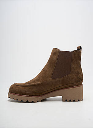 Bottines/boots talon bas talon de 4 à 6cm marron FUGITIVE BY FRANCESCO ROSSI femme