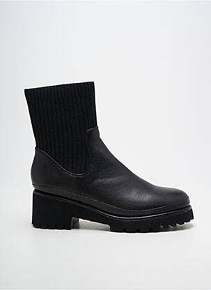 Bottines/boots matière lisse talon de 4 à 6cm noir FUGITIVE BY FRANCESCO ROSSI femme